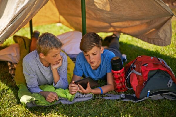 tech activities outdoor for kids